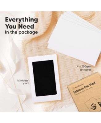 1pk Inkless Ink Pad for Baby Hand and Footprint Kit, Clean Touch Dog Paw, Dog Nose Print Kit, Baby & Pet Safe