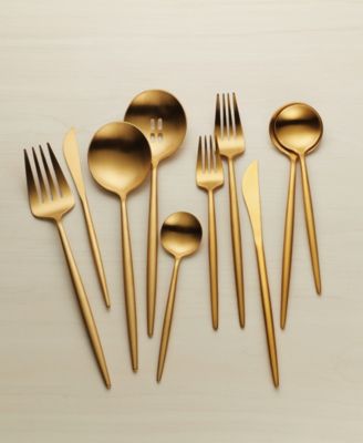 Skandia Zephyr Satin 45 Piece Flatware Set