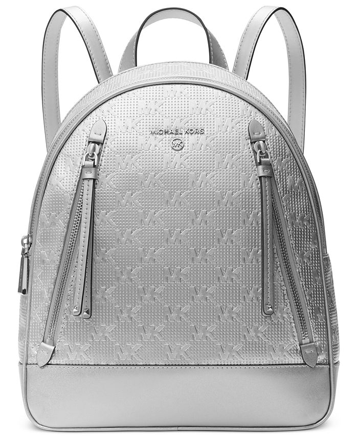 Guess mythology account Michael Kors Logo Small Brooklyn Backpack - Macy's
