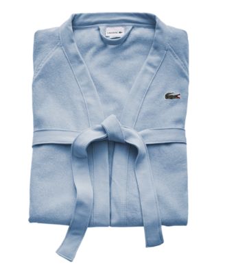 Logo Patch 100% Cotton Pique Bath Robe