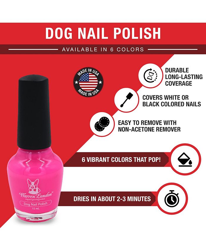 Warren London Dog Nail Polish In A Bottle by Premium Coverage & Color