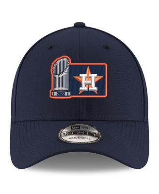 Men's Navy Houston Astros 2022 World Series Champions Trophy 9FORTY Adjustable Hat
