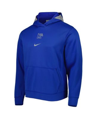 Men's Royal Memphis Tigers Spotlight Performance Pullover Hoodie