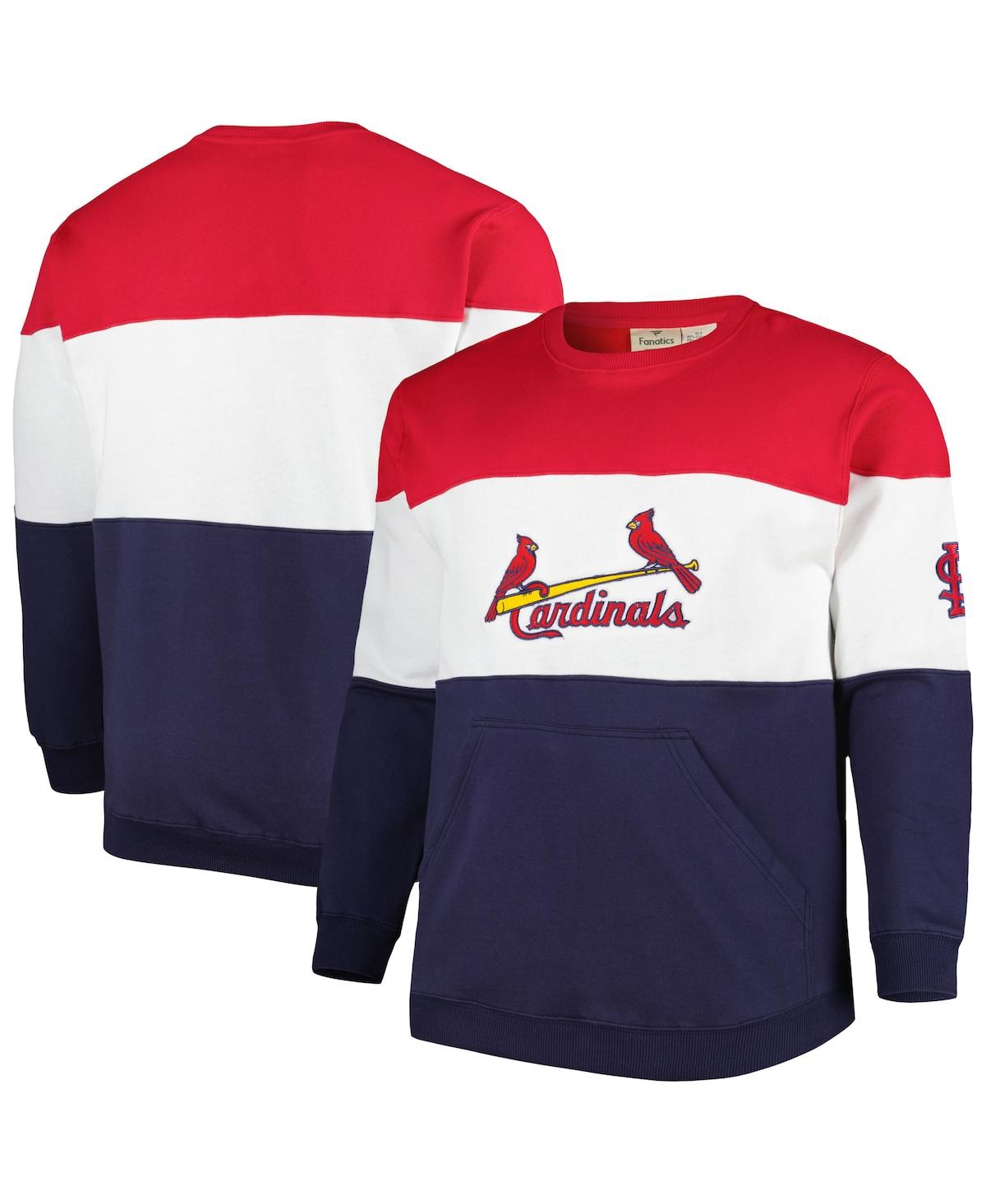 Profile Men's Red St. Louis Cardinals Big and Tall Long Sleeve T