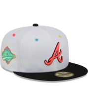 Men's New Era Olive Atlanta Braves Color Pack 59FIFTY Fitted Hat, Size: 7 5/8