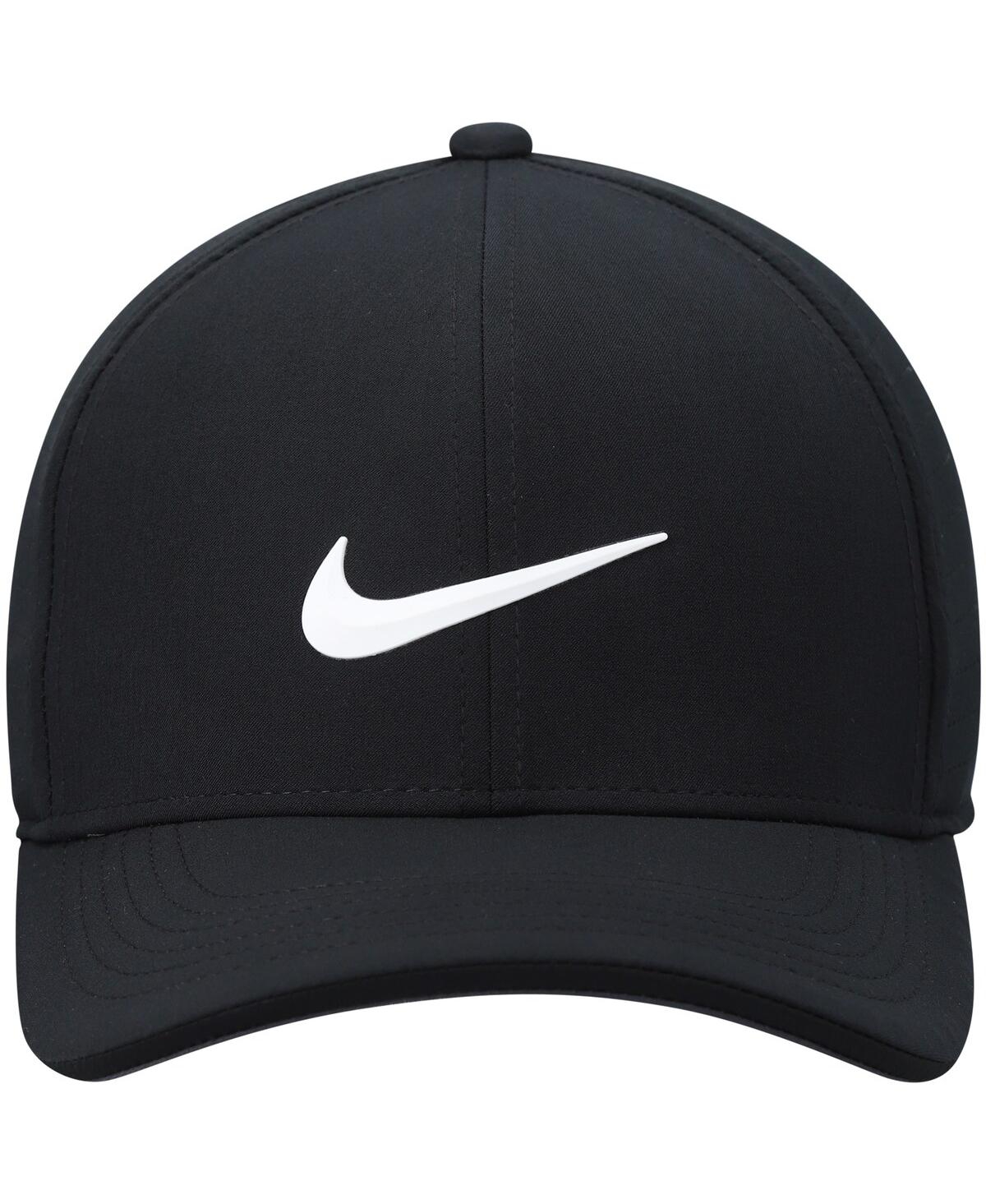 Shop Nike Men's  Golf Aerobill Classic99 Performance Fitted Hat In Black
