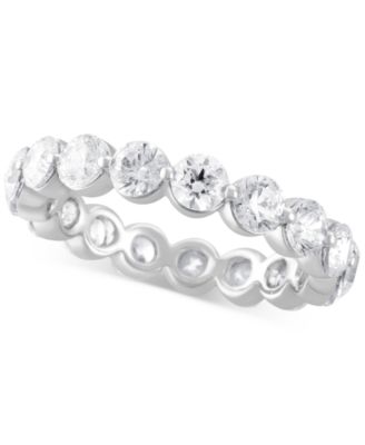 Badgley Mischka - Certified Lab Grown Diamond Eternity Band (3 ct. t.w.) in 14k Gold