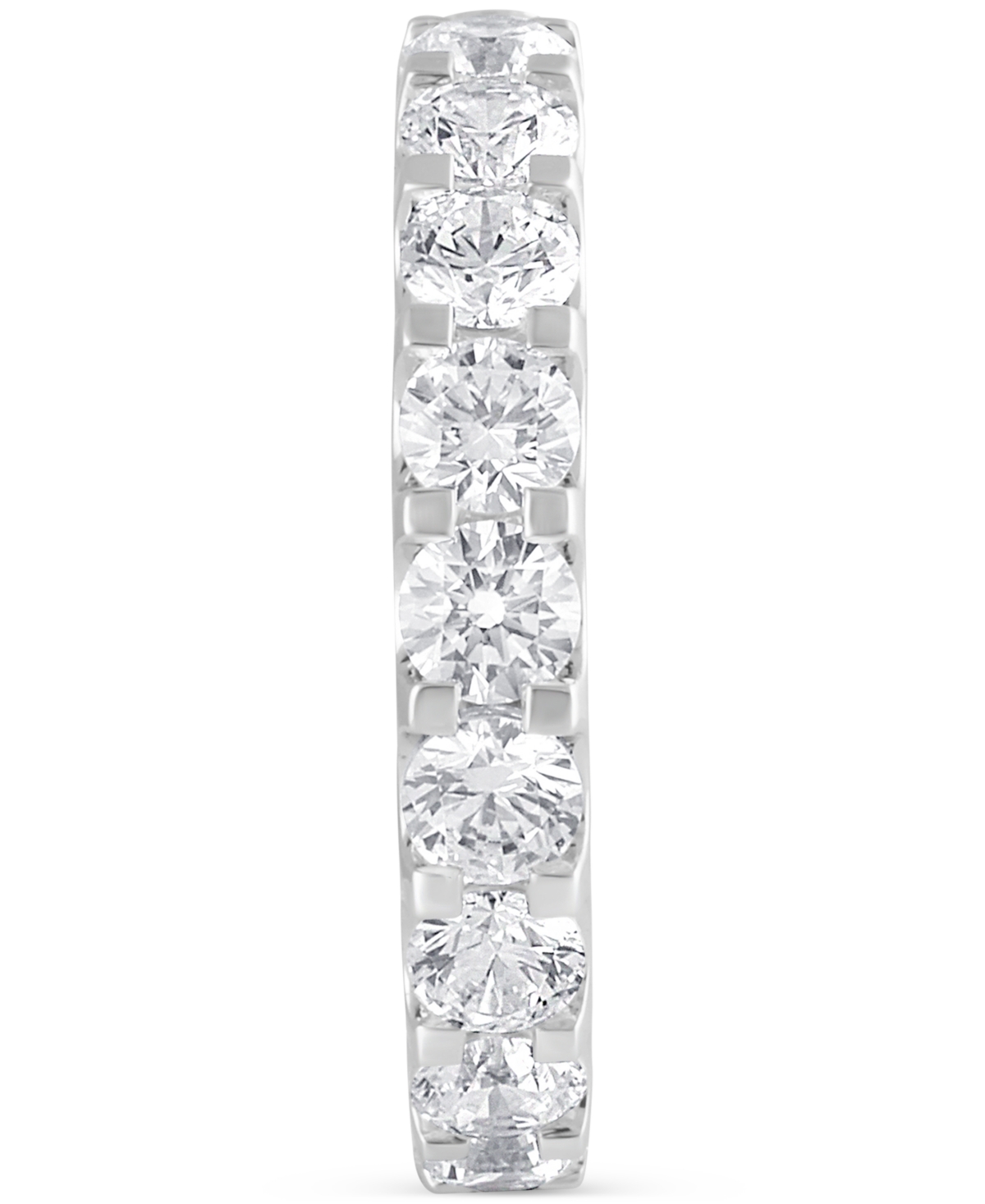 Badgley Mischka Certified Lab Grown Diamond Eternity Band (3 ct. t.w.) in 14k Gold