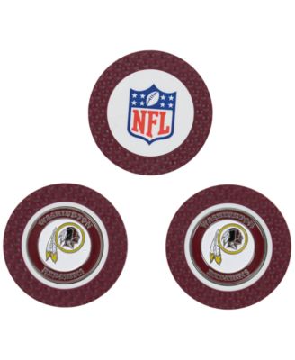 Team Golf - Washington Redskins 3-Pack Poker Chip Golf Markers