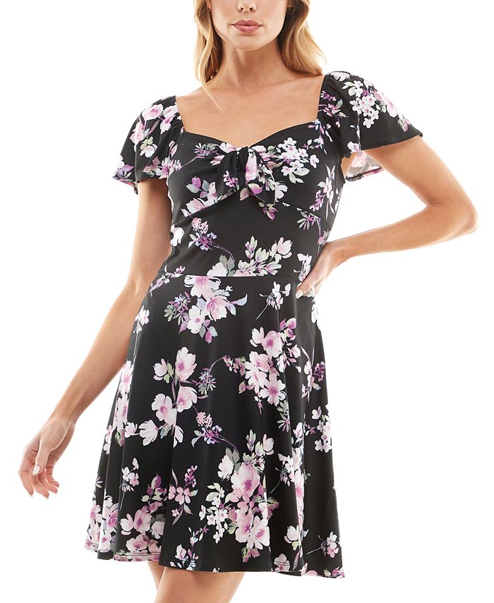Bcx juniors floral dress new arrivals