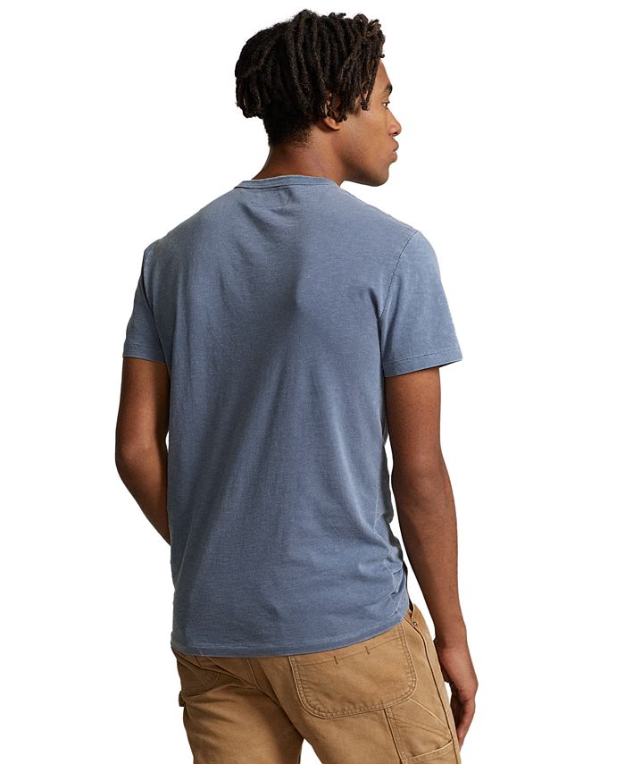 Men's Polo Ralph Lauren Classic Fit Logo Jersey T-Shirt Rustic Navy