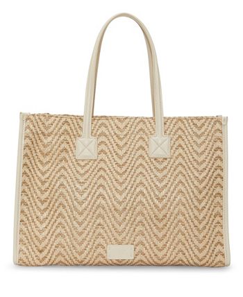 Vince Camuto Saly Straw Tote - Macy's