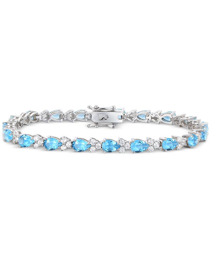 Aquamarine clearance bracelet macys
