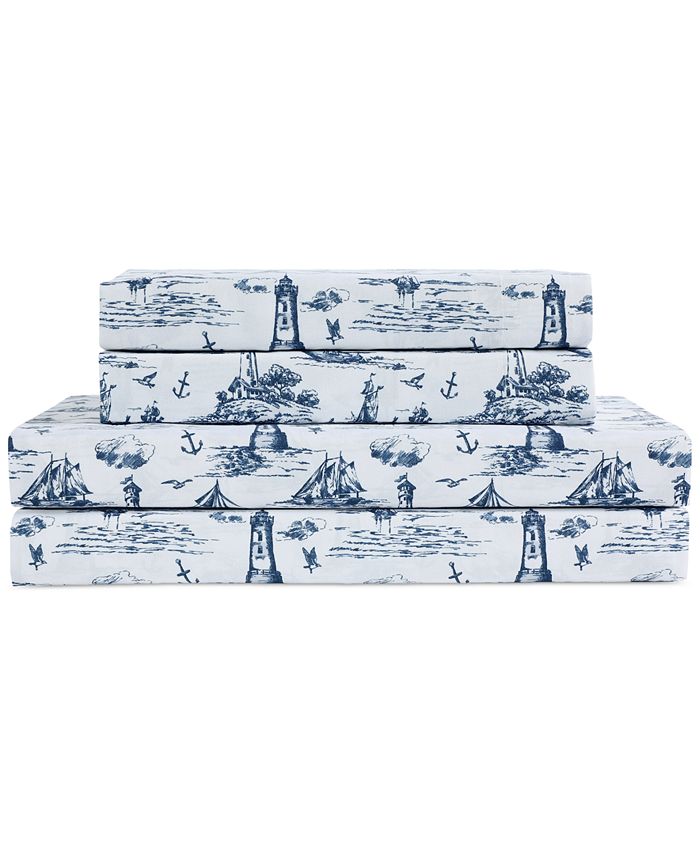 Keeco Coastal Lighthouse 8 Piece Reversible Comforter Set Macy's