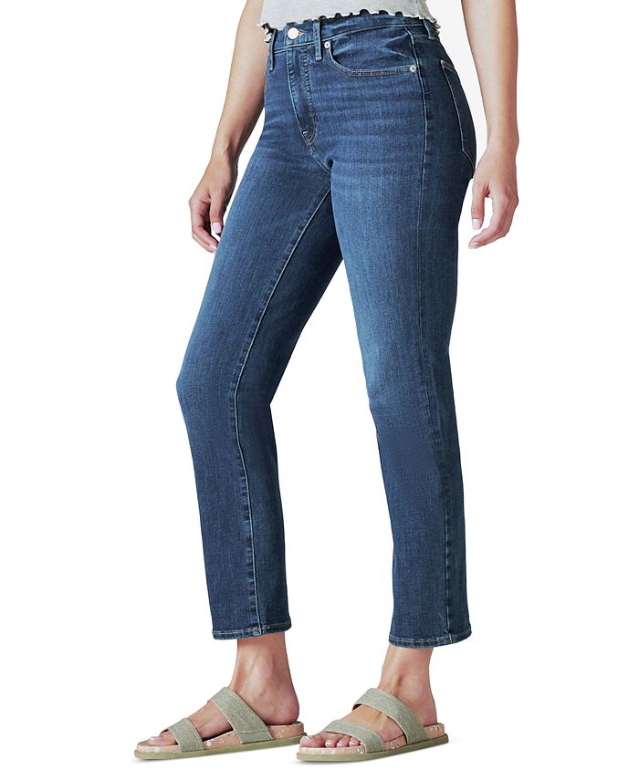 Lucky Brand Bridgette Straight-Leg Ankle Jeans - Macy's