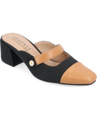 Women's Dalla Block Heel Mary Jane Mules