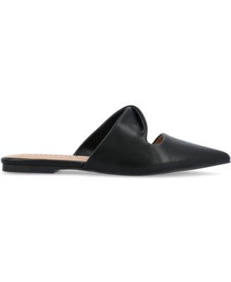 Women's Enniss Twist Cutout Pointed Toe Mules