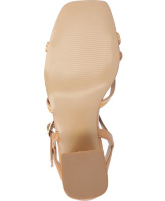 Women's Issmia Crisscross Bow Block Heel Dress Sandals