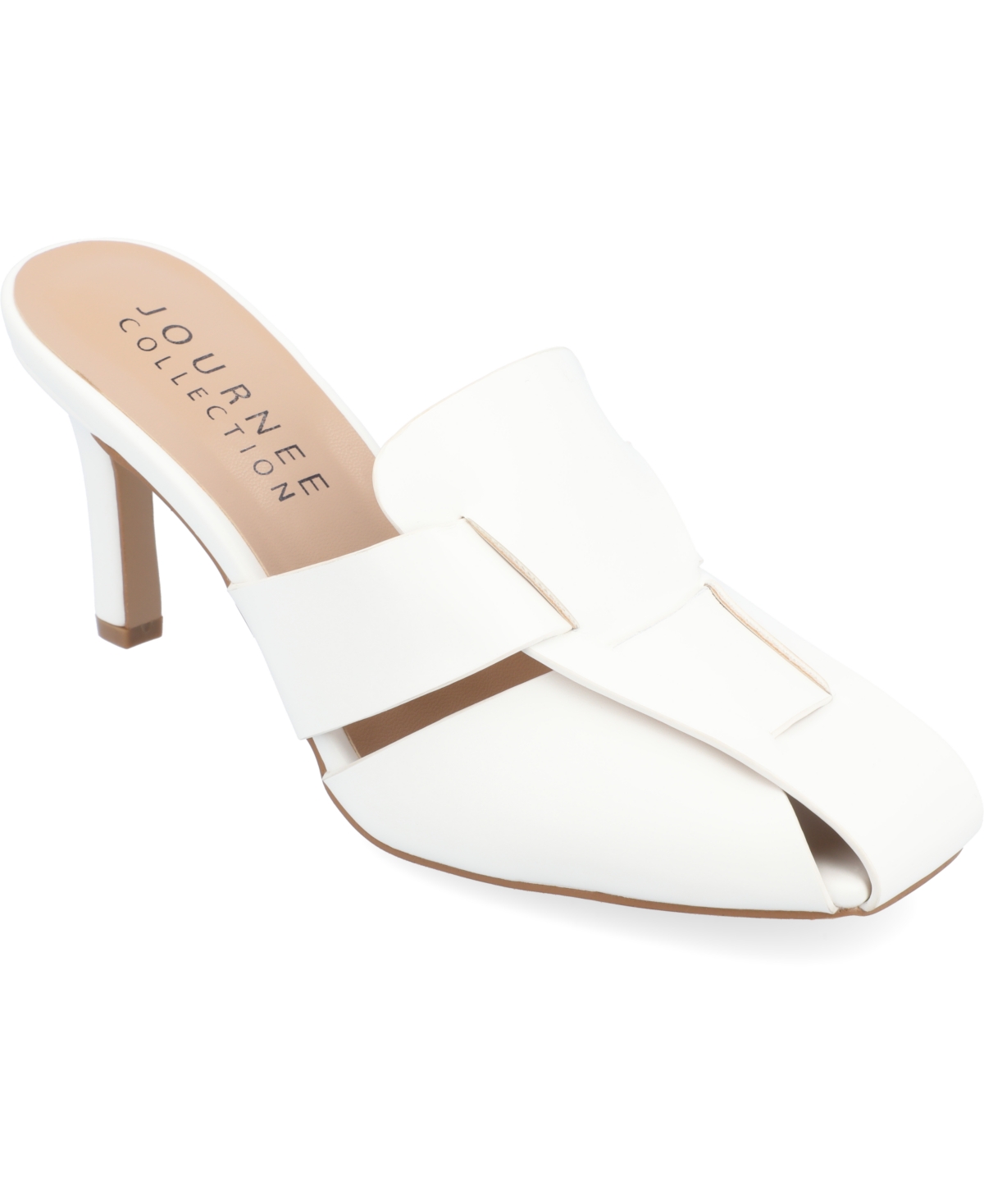 Journee Collection Collection Women's Tristin Pumps In White