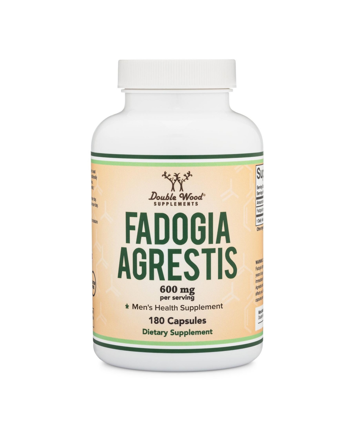 Fadogia Agrestis - 180 capsules, 600 mg servings