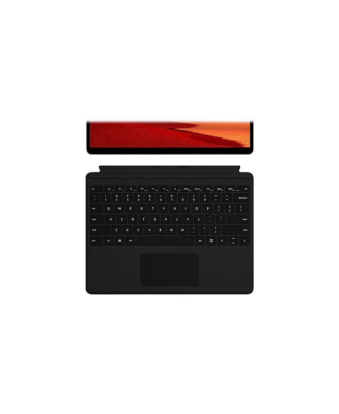 Microsoft QJX00001 Surface Pro X Type Cover, Black Macy's