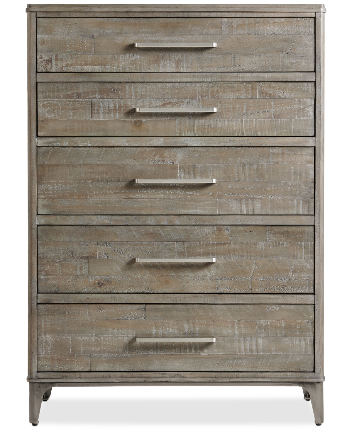 Furniture Intrigue Five Drawer Chest In Hazelwood