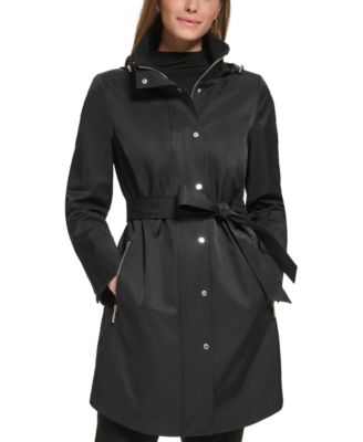 Macy's calvin klein trench coat on sale