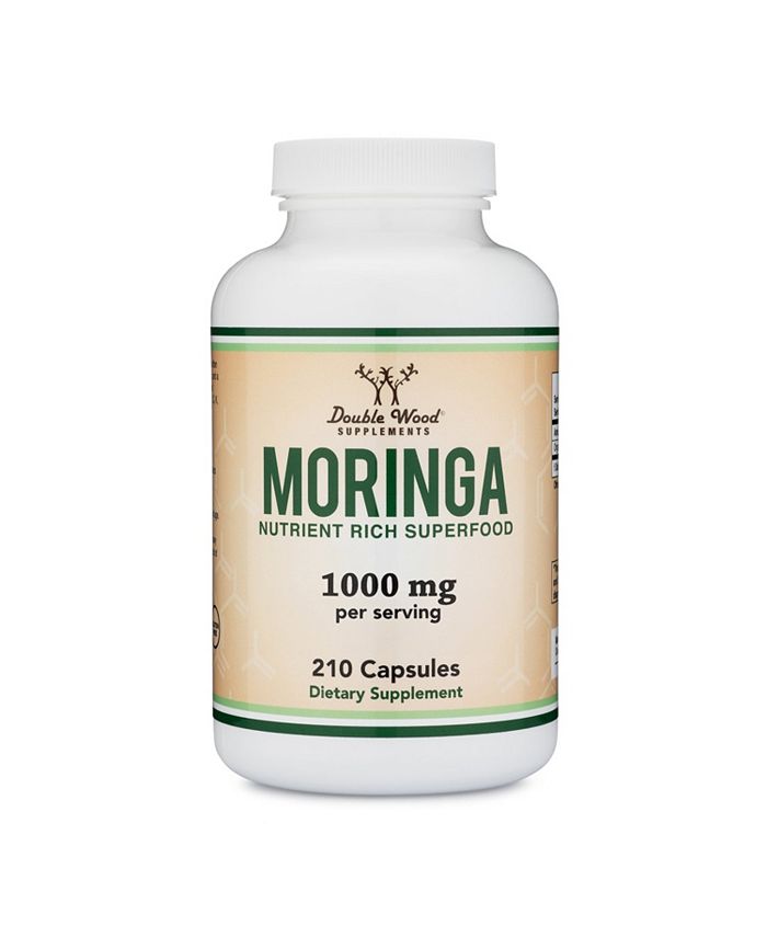 Double Wood Supplements Moringa 210 capsules, 1000 mg servings Macy's