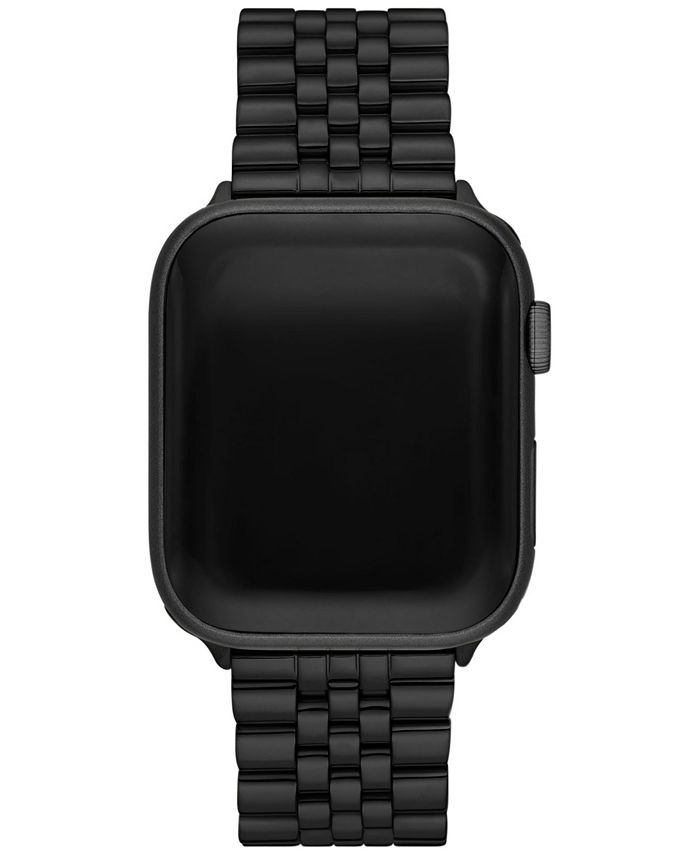 Michael Kors Unisex Black Stainless Steel Band for Apple Watch, 38mm ...