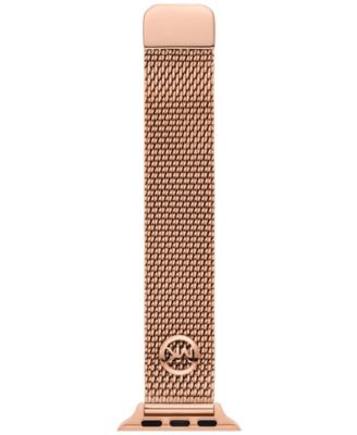 MICHAEL KORS Apple Watch バンド 41mm Michael Kors Women\u0027s Navy Genuine Leather Band for Apple Watch