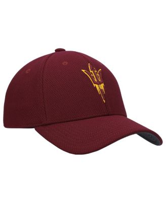 Men's Maroon Arizona State Sun Devils 2021 Sideline Coaches AEROREADY Flex Hat