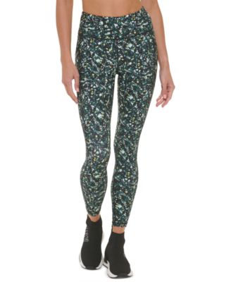 DKNY - Printed High-Waist 7/8 Leggings