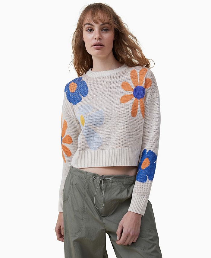 COTTON ON Women's Everyone Daisy Pullover Sweater - Macy's