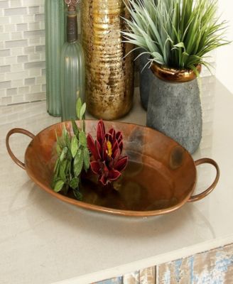 Metal Tray, Set of 3, 27" W, 3"H