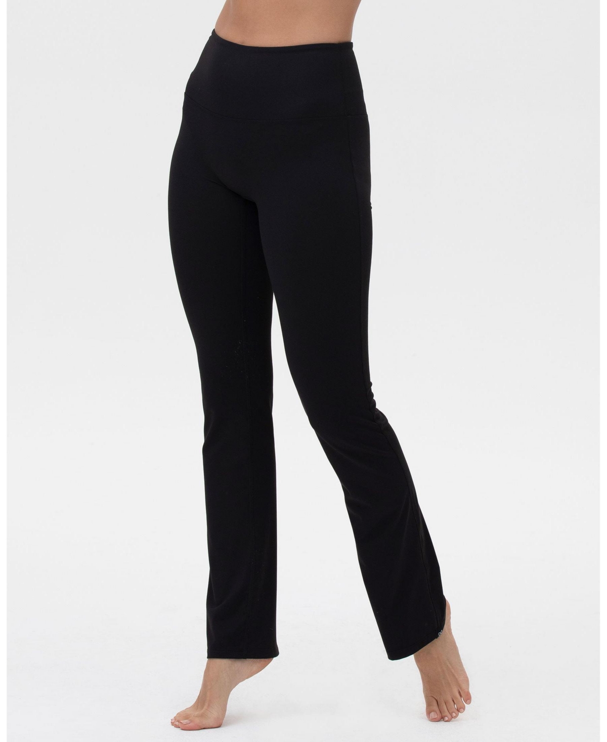 Women's Constance Hr Coziplex Wide Leg Bootcut Yoga Pants 29.5" For Women - Cozy black