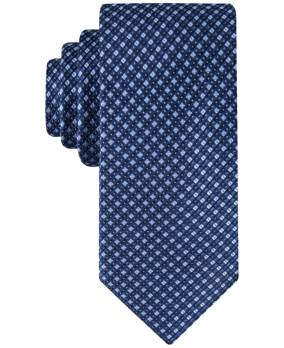 Tommy Hilfiger Men's Core Micro-dot Tie In Navy