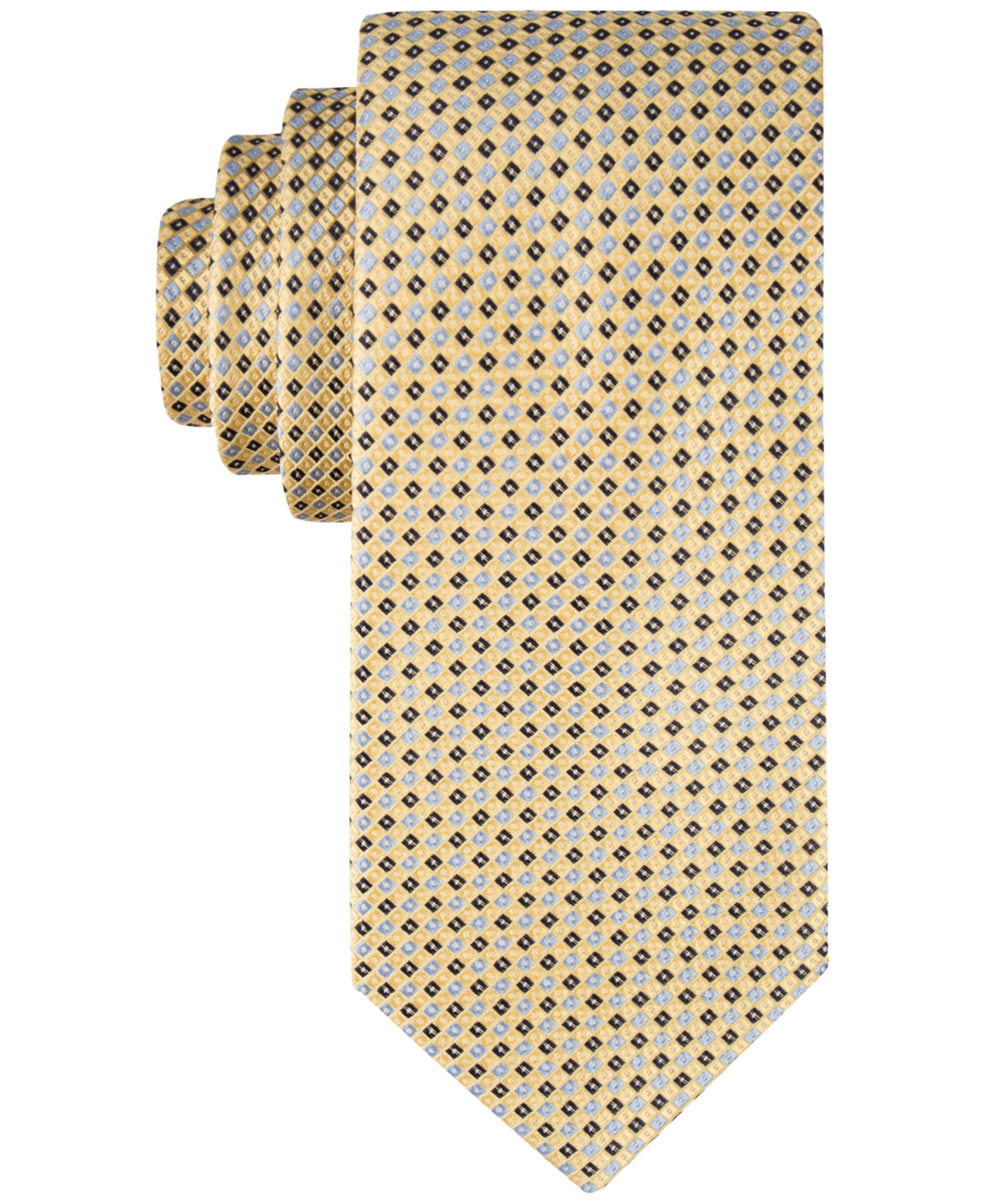Tommy Hilfiger Men's Core Micro-dot Tie In Yellow