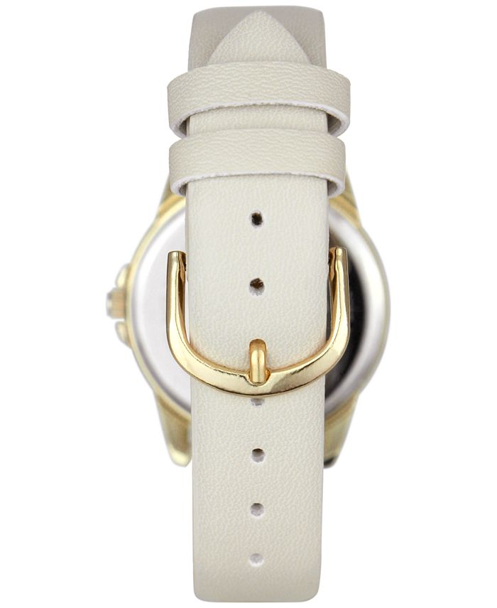 Charter Club Women's White Strap Watch 36mm, Created for Macy's Macy's