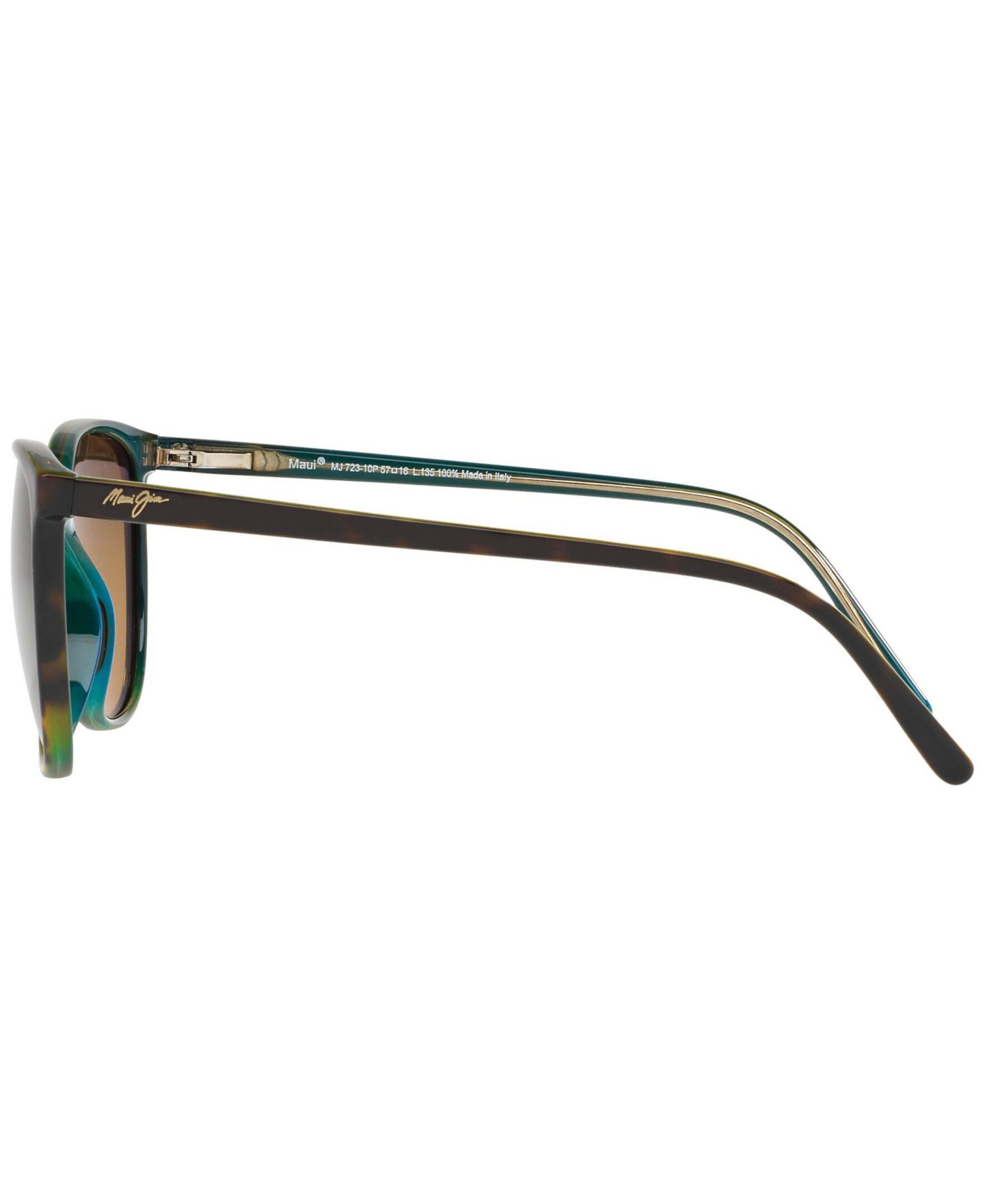 Женские солнцезащитные очки Maui Jim Ocean Polarized Sunglasses, 723, цвет: Коричневый / Бронзовый градиентный — фото 3