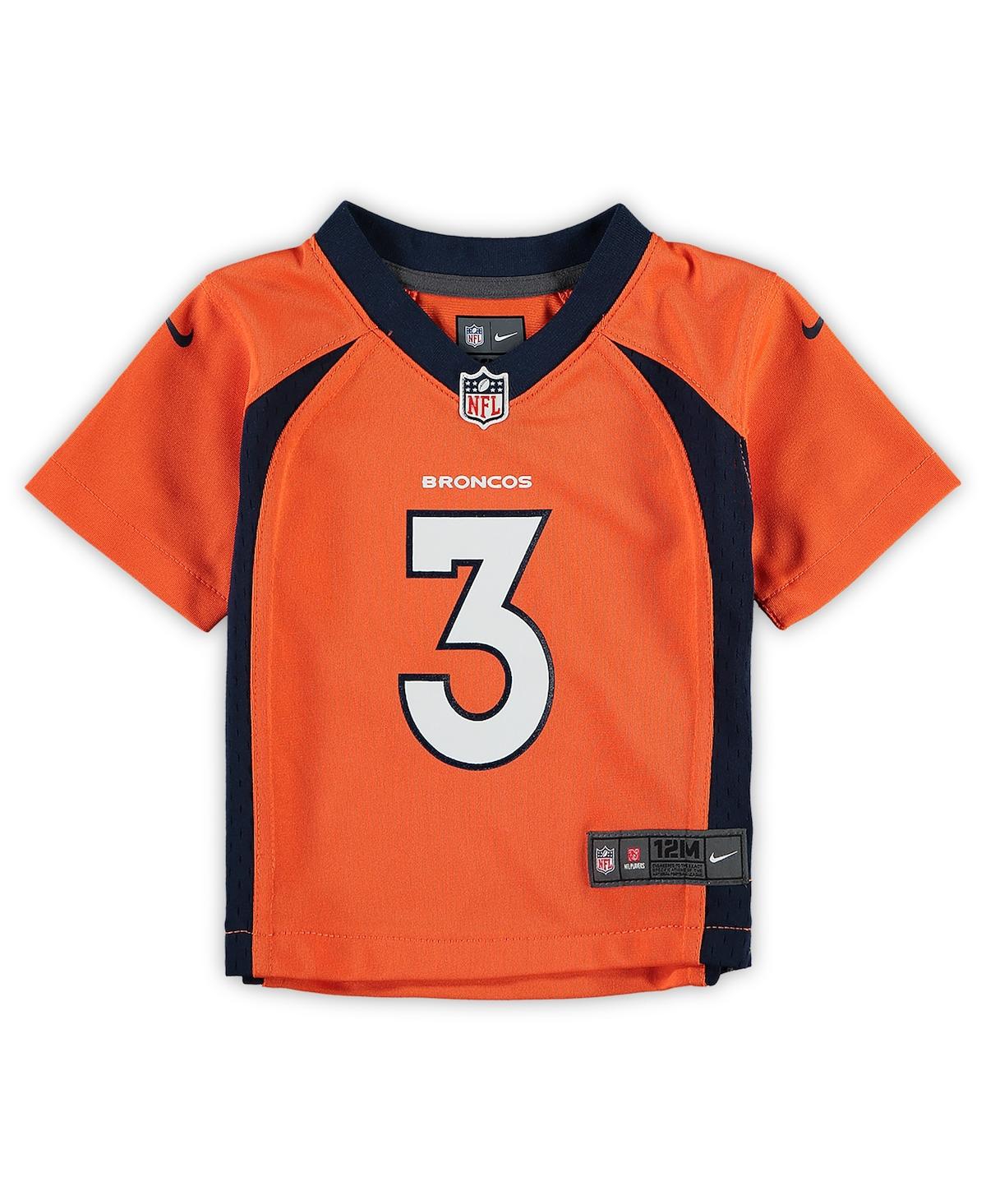 Infant Boys and Girls Nike Russell WilsonDenver Broncos Game Jersey - Orange