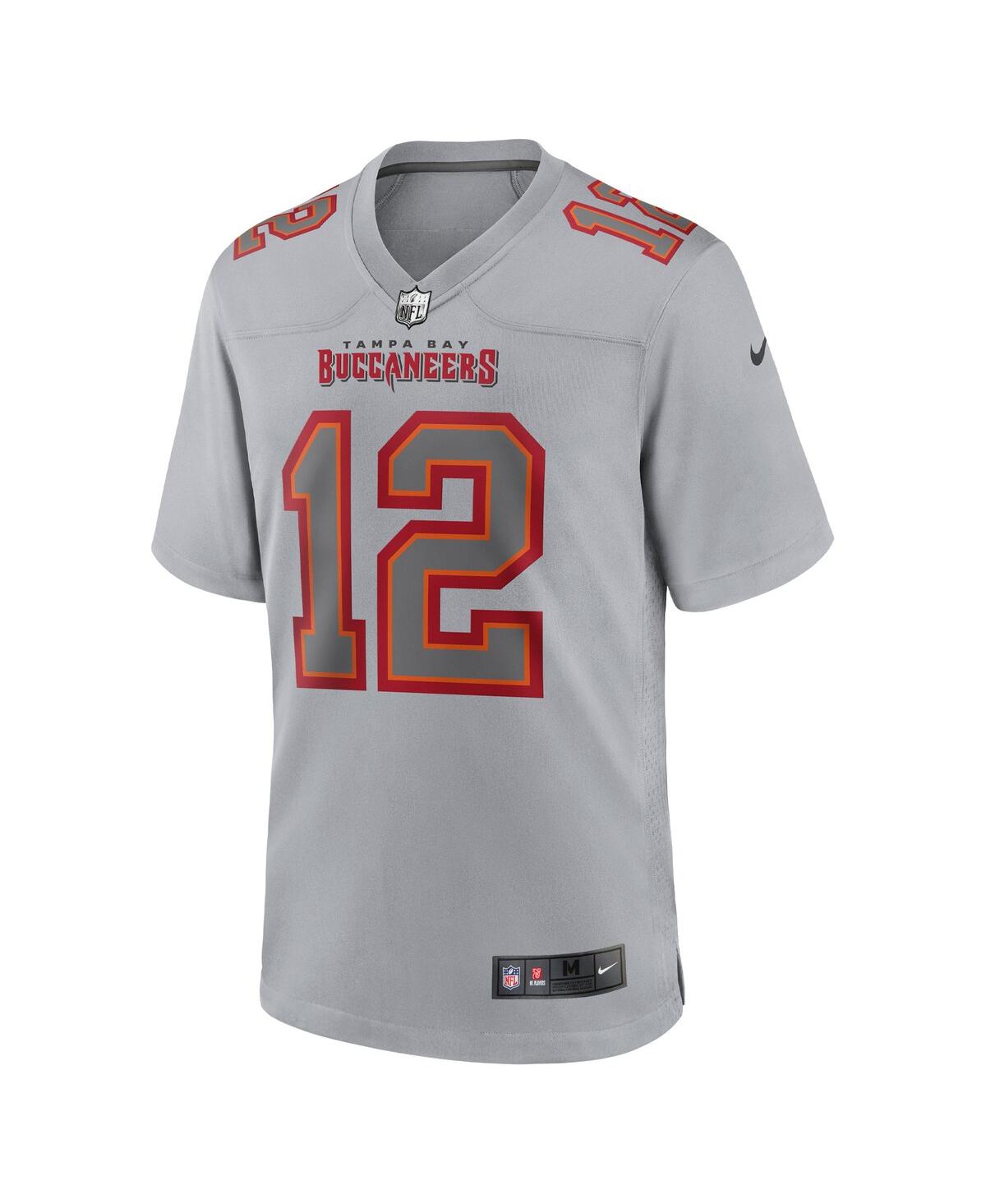 Men's Nike Tom BradyTampa Bay Buccaneers Atmosphere Fashion Game Jersey - Gray