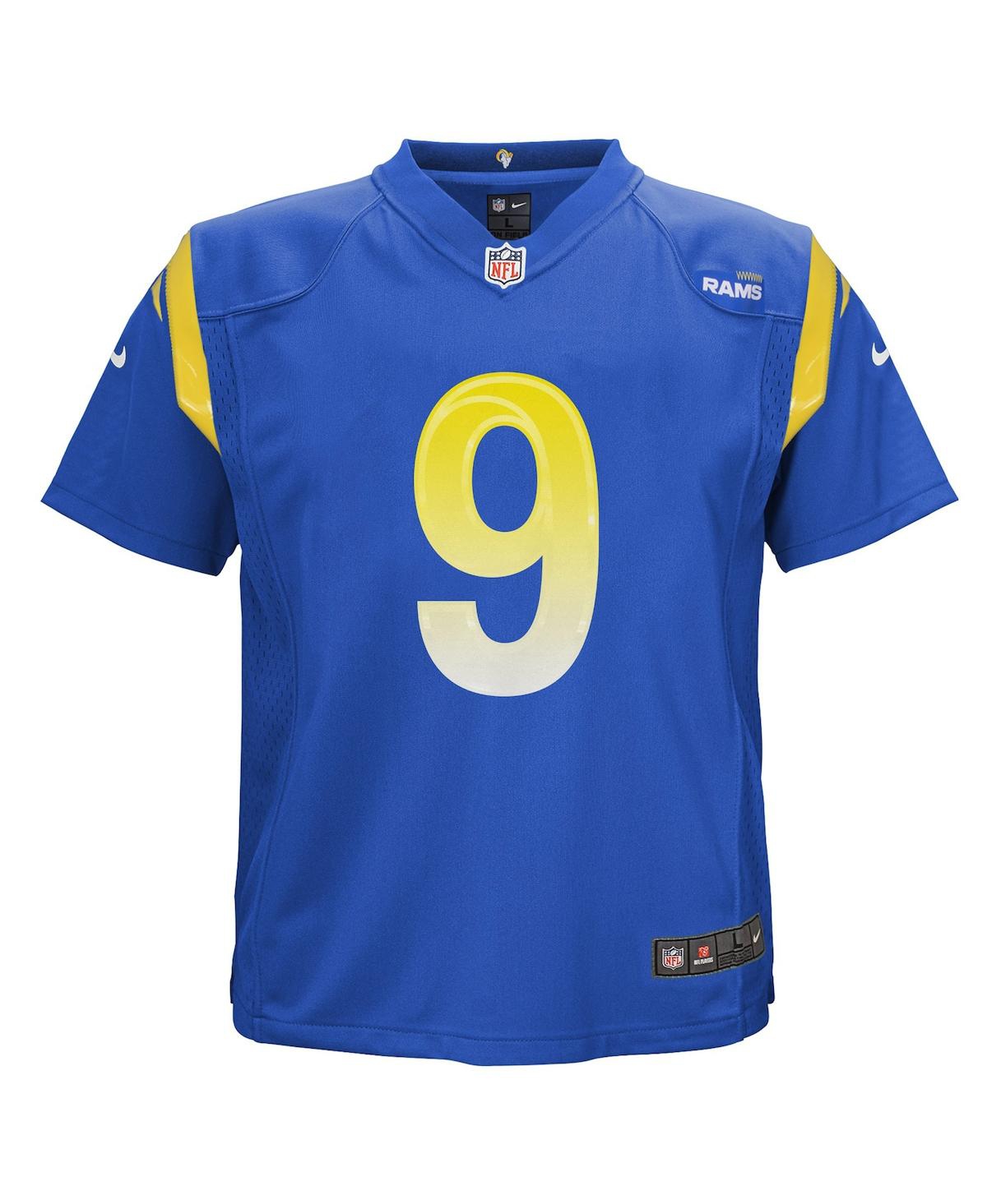 Preschool Boys and Girls Nike Matthew StaffordLos Angeles Rams Game Jersey - Royal