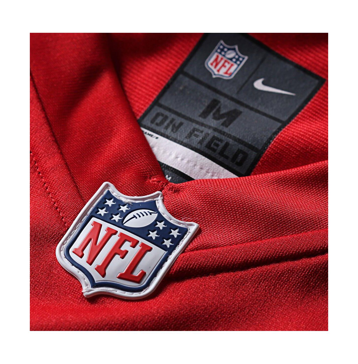 Мужской топ Nike Travis Kelce Kansas City Chiefs Game Jersey, цвет: Белый — фото 7