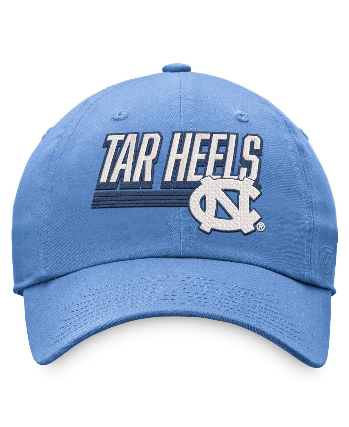 Top Of The World Men's  Carolina Blue North Carolina Tar Heels Slice Adjustable Hat In Carolina Blue