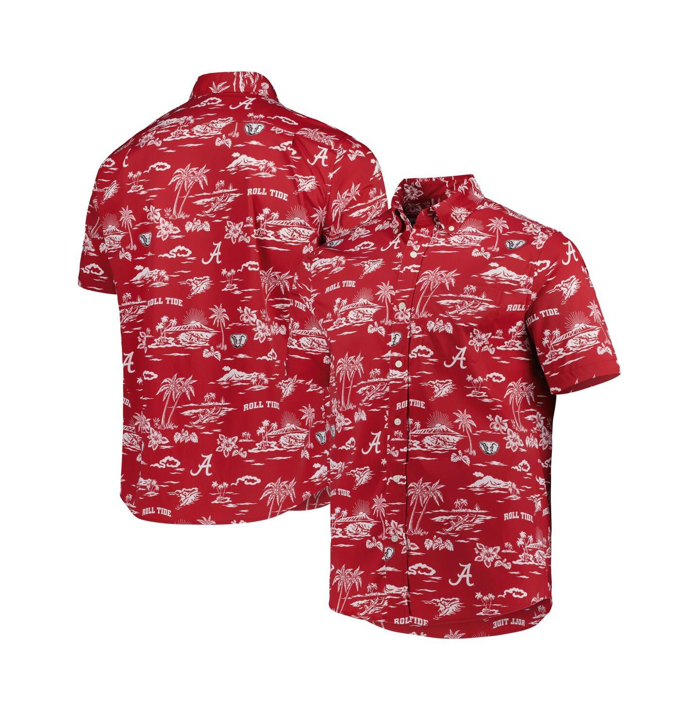 Мужская рубашка Reyn Spooner Crimson Alabama Crimson Tide Classic Button-Down — фото 4
