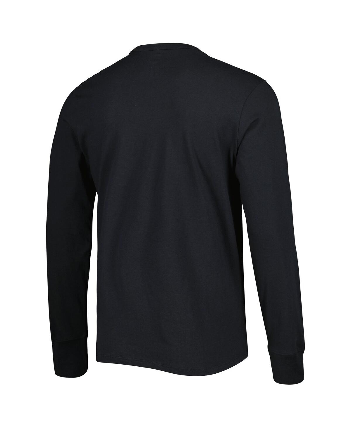 Men's '47 BrandJacksonville Jaguars Brand Wide Out Franklin Long Sleeve T-shirt - Black