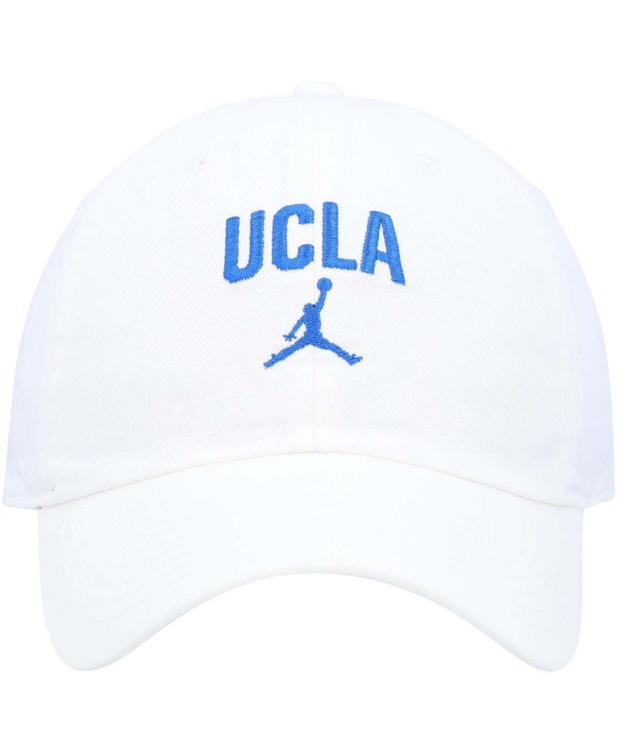 Shop Jordan Men's  White Ucla Bruins Heritage86 Arch Performance Adjustable Hat