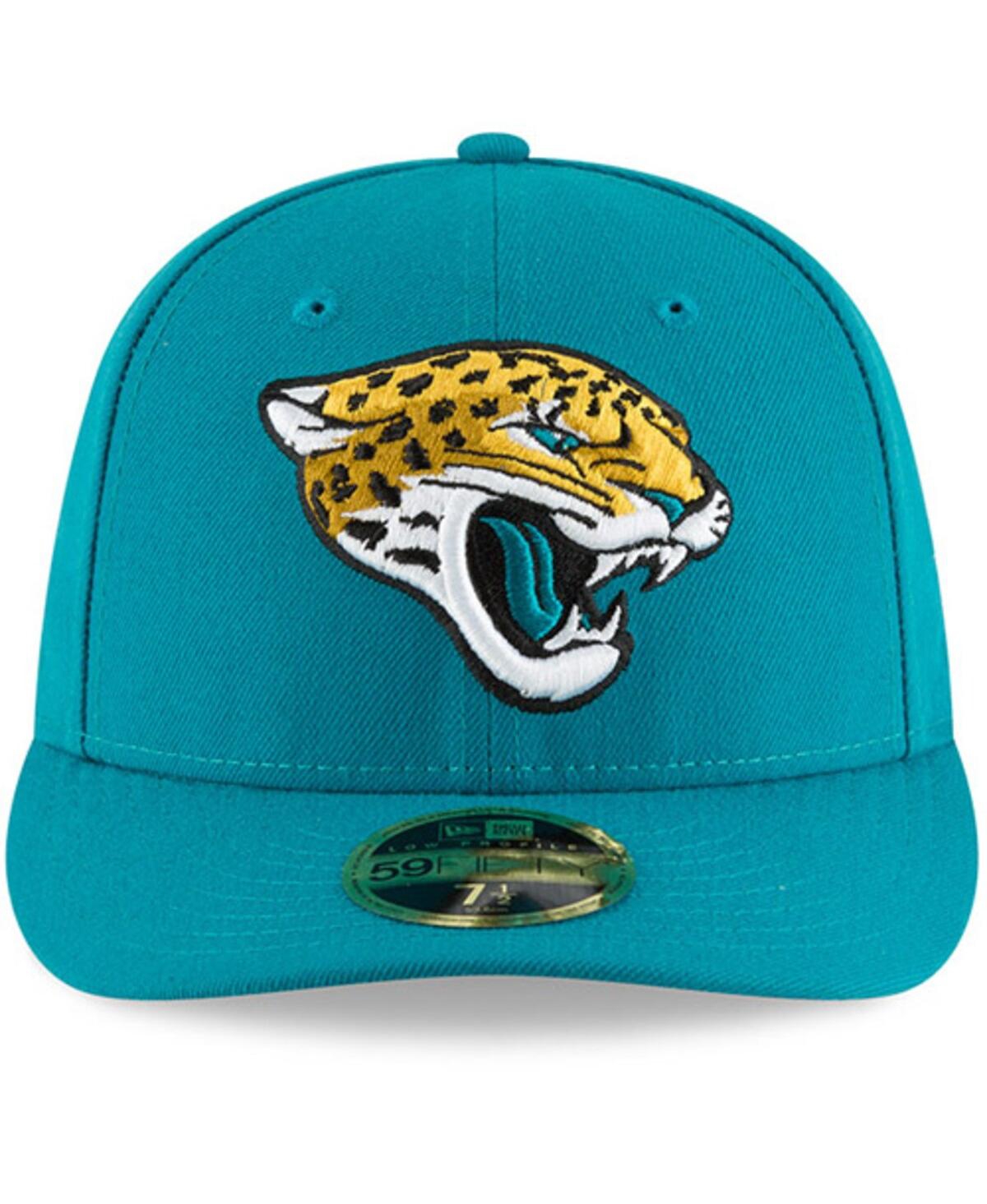 Men's New EraJacksonville Jaguars Omaha Low Profile 59FIFTY Fitted Hat - Teal