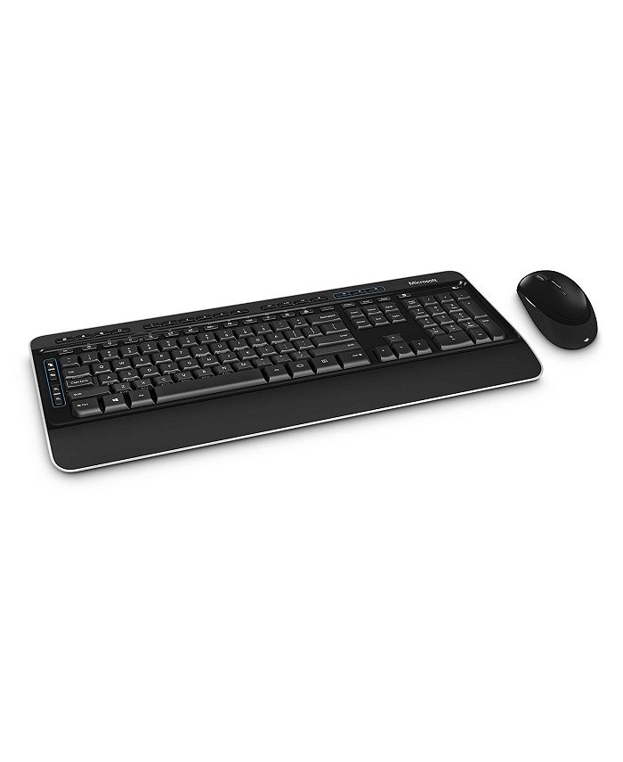 Microsoft PP300001 Wireless Desktop Keyboard & Mouse 3050 USB Macy's