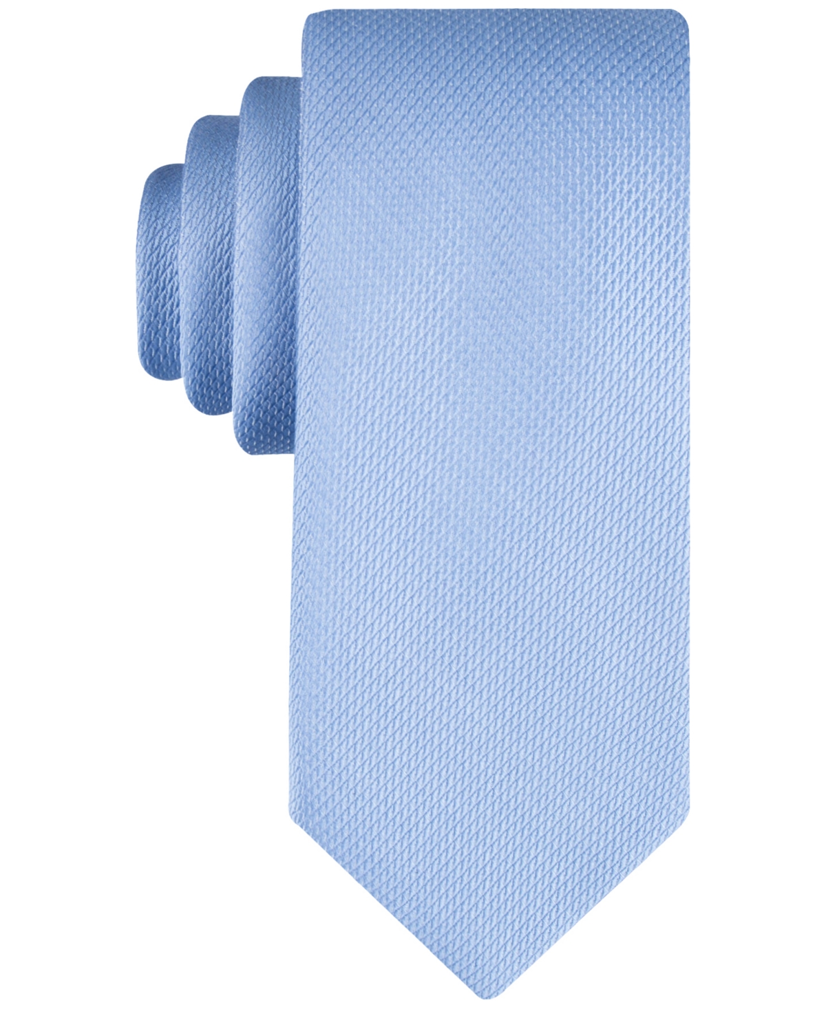 Tommy Hilfiger Men's Rope Solid Tie In Light Blue